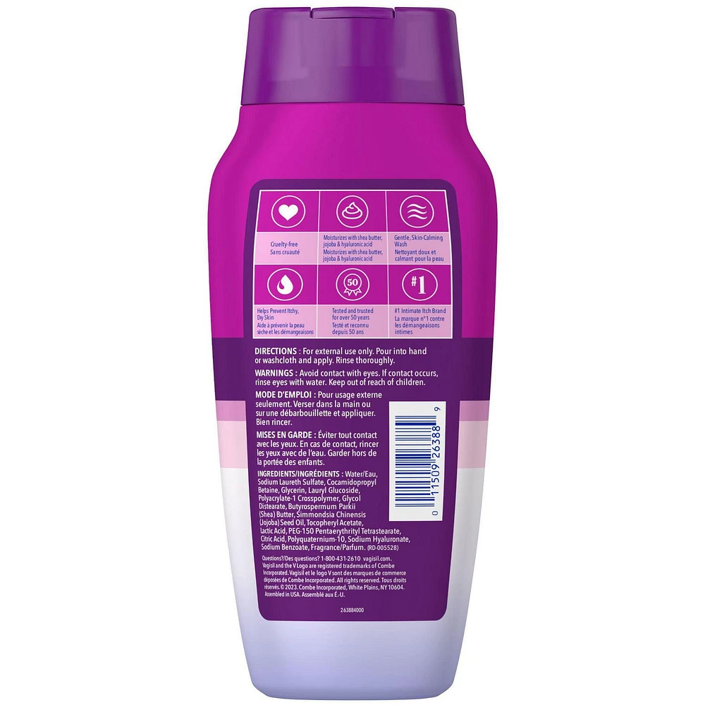 Vagisil Itch Protect+ Daily Crème Wash, 360ml