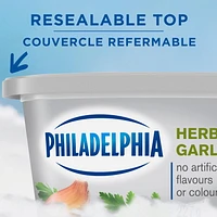 Philadelphia Herb & Garlic Cream Cheese Product, 227g