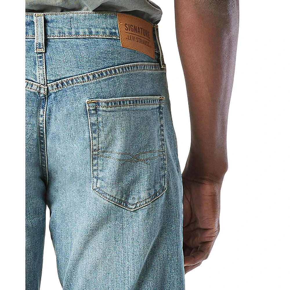 Levi Strauss Signature™ Men’s Relaxed Fit Jeans, Available sizes: 29 – 42