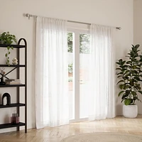 Umbra Bolas 1" Expandable Curtain Rod  36-72"<br>