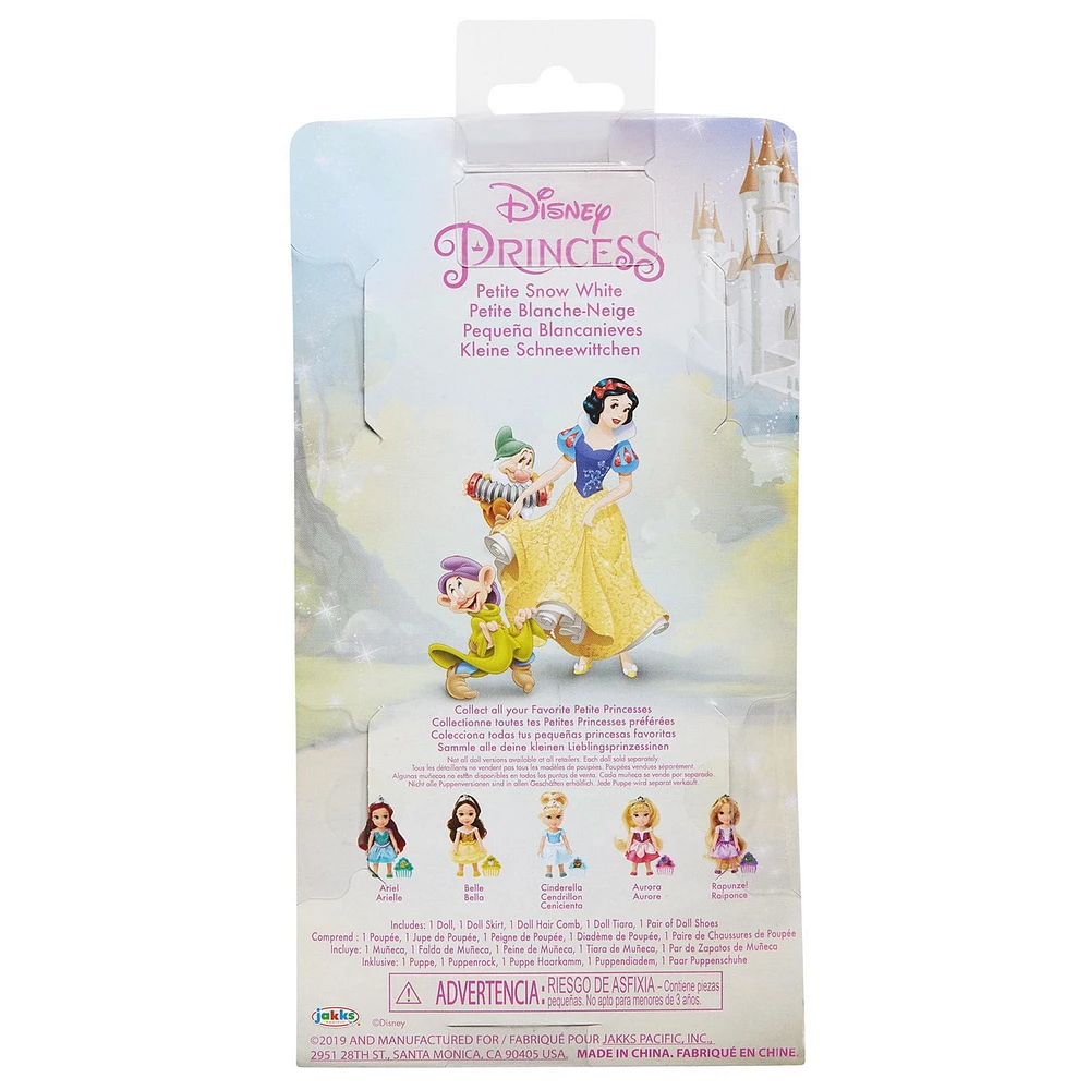 Snow White Petite Doll with Comb