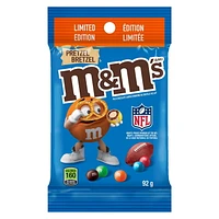 M&M's Pretzel Chocolate Candy, Chocolate Pieces, Sharing Size, 92g