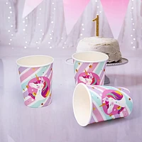 Unicorn 9oz cup, 9oz paper cup unicorn