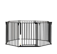 Barrière pour bébé et aire de jeu très large et réglable