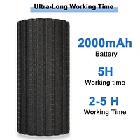 Rechargeable vibrating foam roller,For deep tissue massage and muscle recovery