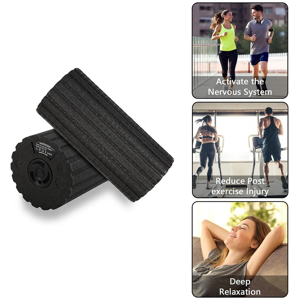 Rechargeable vibrating foam roller,For deep tissue massage and muscle recovery