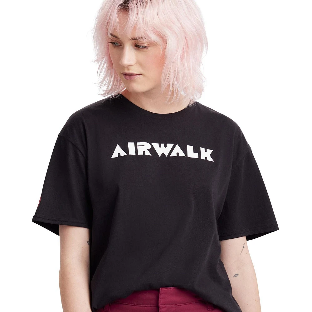 AIRWALK WOMEN’S SHORT SLEEVE LOGO TEE, Sizes XS – XXL