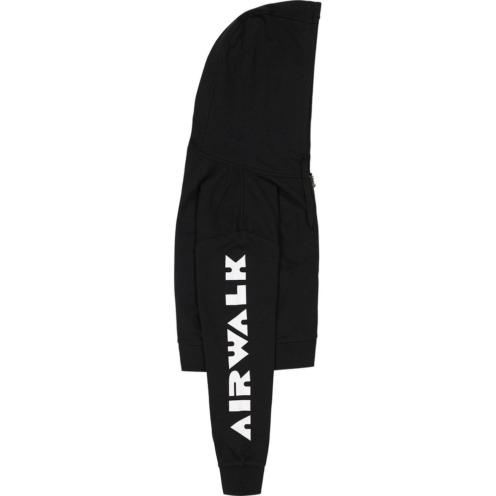 AIRWALK WOMENS FULL ZIP CROPPED FLEECE