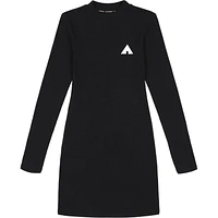 AIRWALK WOMENS LONG SLEEVE RIBBED DRESS