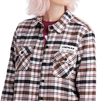 AIRWALK WOMENS LONG SLEEVE FLANNEL