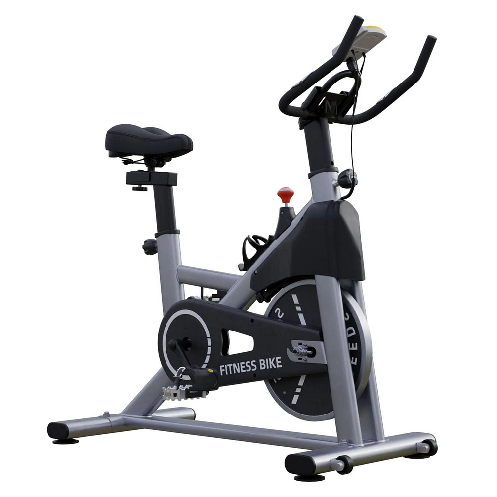 HAPICHIL Exercise Bike, 26lb Flywheel with magnetic resistance, Ipad Mount ＆ Cushion - 2021 Edition