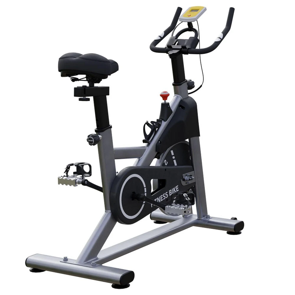 HAPICHIL Exercise Bike, 26lb Flywheel with magnetic resistance, Ipad Mount ＆ Cushion - 2021 Edition