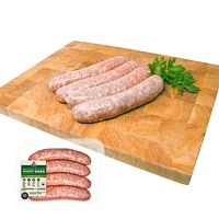 Maple Leaf Mild Italian Pork Dinner Sausage Raised Without Antibiotics, 4 Pork Sausages