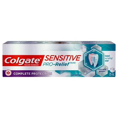 Colgate Sensitive Pro-Relief Complete Protection Toothpaste, 75 mL