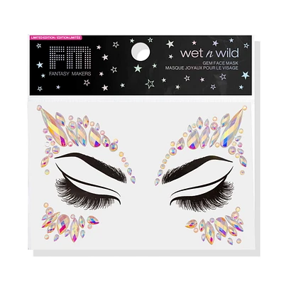 Fantasy Makers Gem Face Mask - Stone Cold Witch