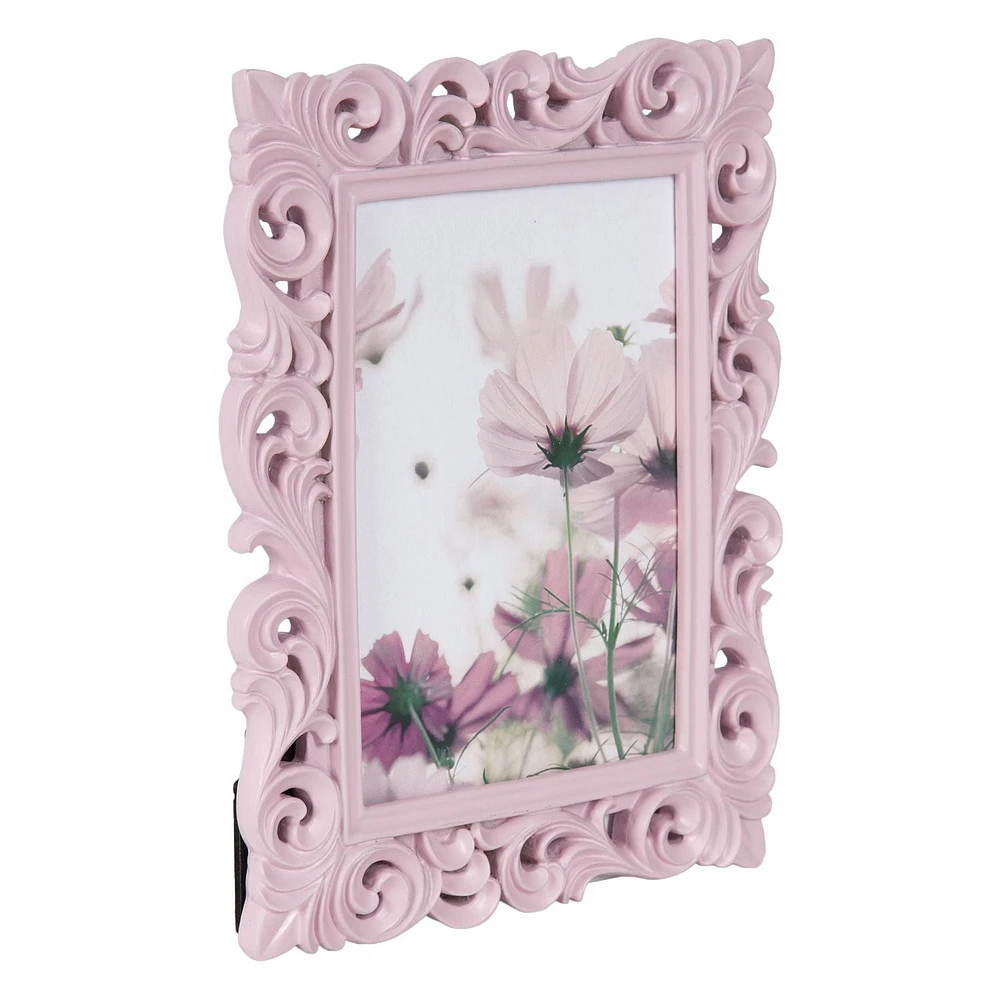 Yaren 5x7 Photo Frame Pink, Holds 5in x 7in photo