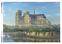 Ceaco 1000pc Puzzle "Notre Dame" by Thomas Kinkade