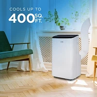 Commercial Cool 9,000 BTU ASHRAE 128 Smart Portable Air Conditioner, 6,350 BTU SACC/CEC, White