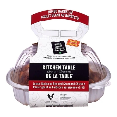 Poulet rôti assaisonné Mon marché fraîcheur 1,2 kg, Sélectionner seulement entre 11 h et 19 h