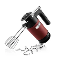 Westinghouse Retro 5 Speed Hand Mixer - Red