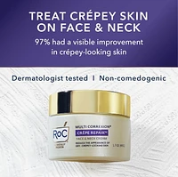 RoC Skincare - Multi Correxion®️ - Crepe Repair Face & Neck Cream + Hexyl-R Complex (50ml), RoC Skincare