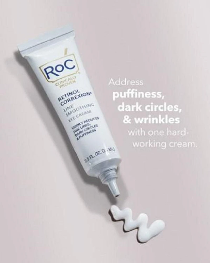 RoC Skincare - Retinol Correxion®️ - Line Smoothing Eye Cream (15ml), RoC Skincare