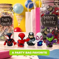 Spidey et ses incroyables amis marionnettes à doigt 5 pièces Ensemble de marionnettes à doigt pour le bain