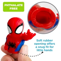 Spidey et ses incroyables amis marionnettes à doigt 5 pièces Ensemble de marionnettes à doigt pour le bain
