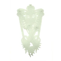 Halloween 3-ft Glow in the Dark Plastic Skeleton, Indoor & Outdoor Decor, Way to Celebrate