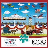 Buffalo Games Charles Wysocki Mansfield Air Spectacular 1000 Piece Jigsaw Puzzle