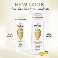 Shampooing et revitalisant 2 en 1 Pantene Réhydratation quotidienne 355 mL/12,0 OZ LIQ. 12 oz/355 mL