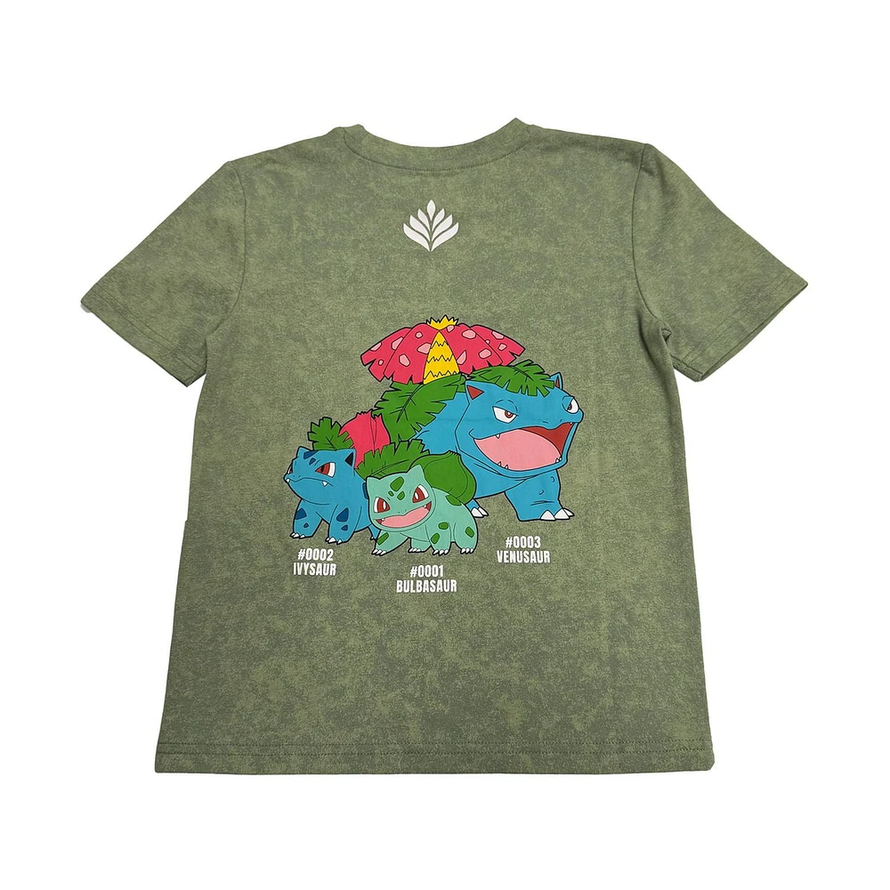 Pokemon Boys Pokeballs Electric Short Sleeve T-Shirt