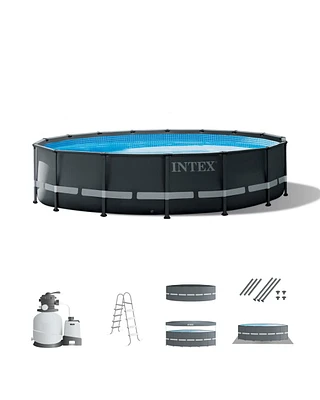 Intex 16 ft X 4 ft Ultra XTR Above Ground Pool with Sand Filter Pump