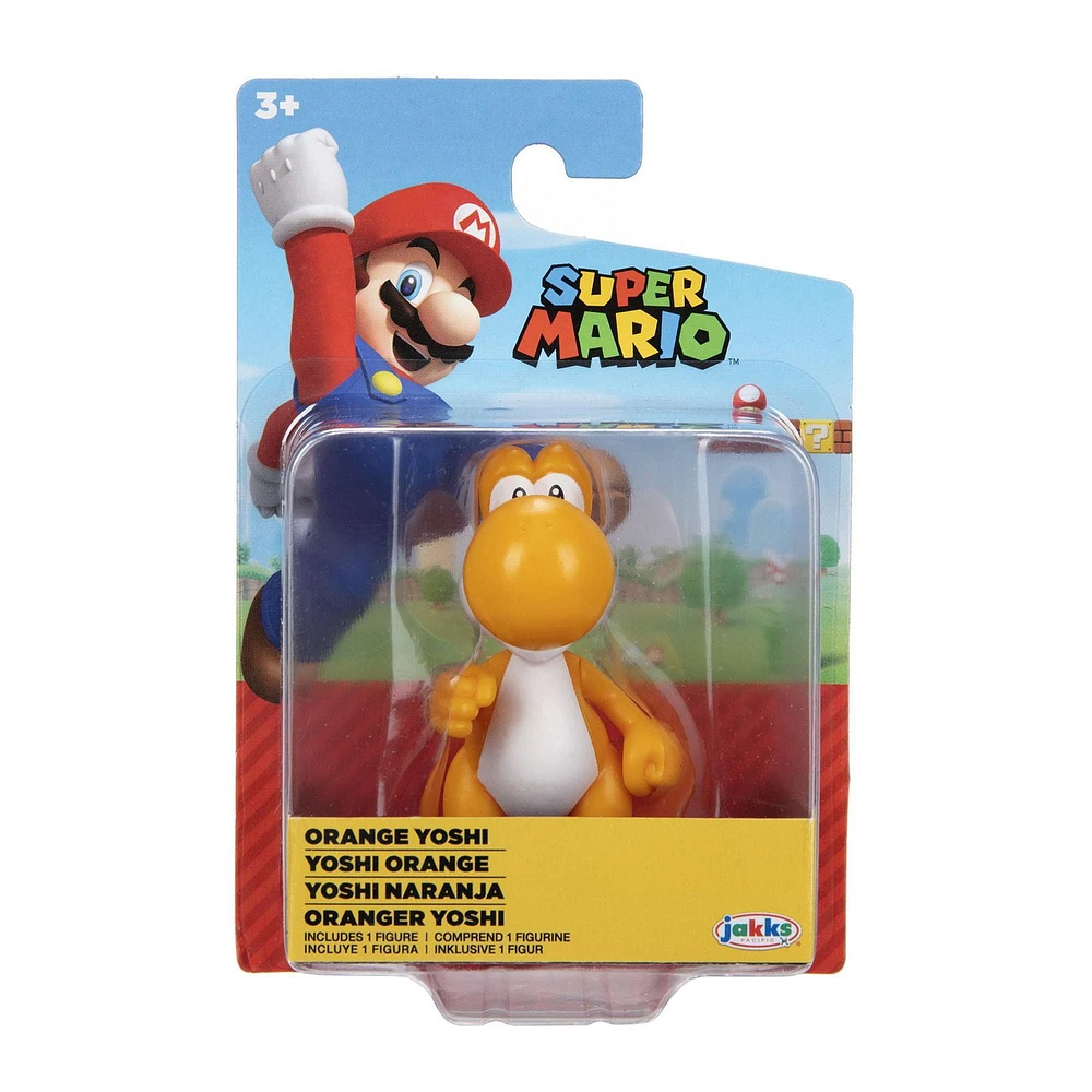 Nintendo 2.5" Limited Articulation - Orange Yoshi