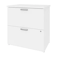 Bestar Universel 29W Lateral File Cabinet in antigua