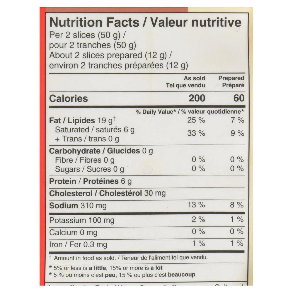 Bacon naturel Lazy Maple Maple Leaf 375 g