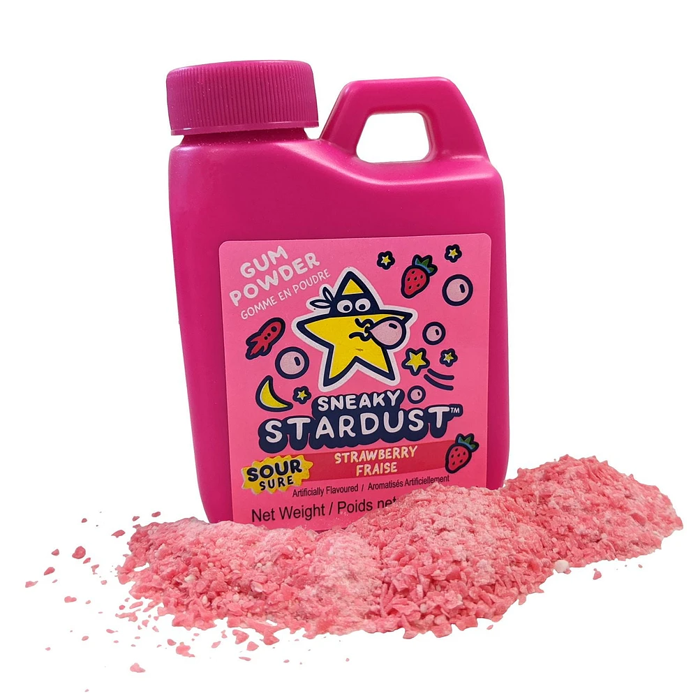 Sour Sneaky Stardust-Chug & Chew, 55g Powder to Gum - Sour