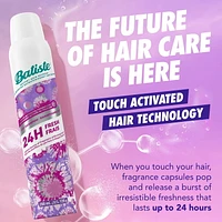 Batiste Touch Activated Dry Shampoo, Absorbs Oil in Hair Between Washes, and Releases Bursts of Fragrance that Provides Up to 24 Hours of Freshness with Every Touch, 200ml​