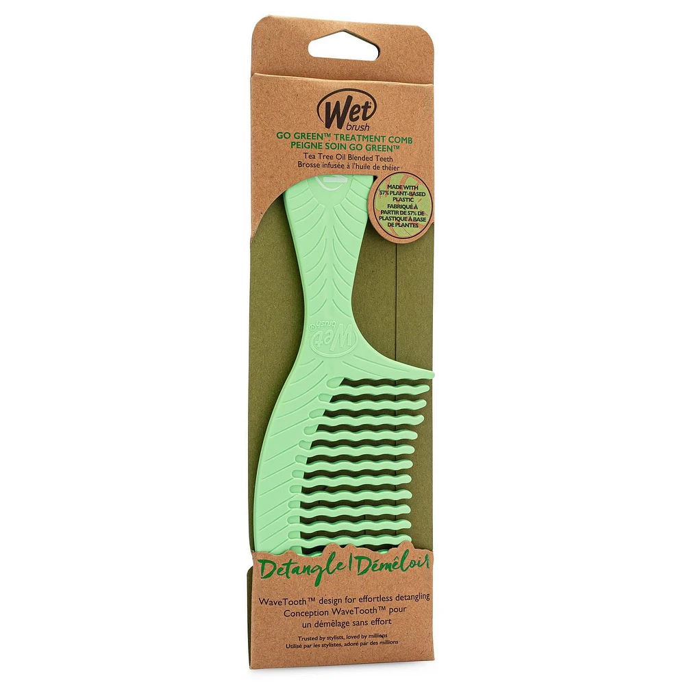 WET BRUSH Peigne pour traitement virage vert assortiment peigne vert