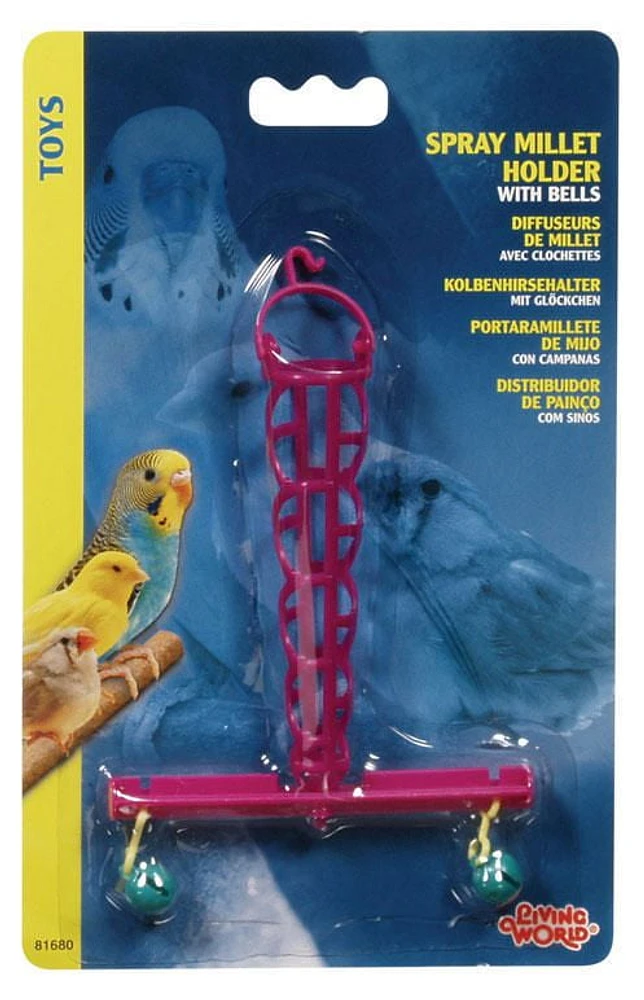 Porte-millet en grappes Living World Pour petits oiseaux
