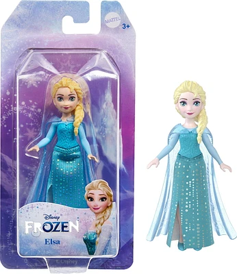 Disney Frozen Elsa Small Doll, Collectible Disney Toy Inspired by the Movie