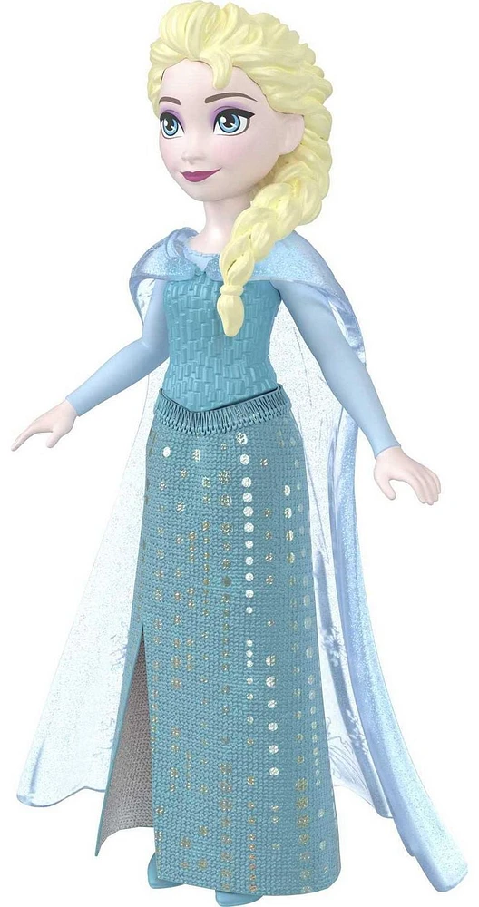 Disney Frozen Elsa Small Doll, Collectible Disney Toy Inspired by the Movie