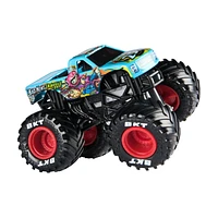 Monster Jam, Official Bad News Travels Fast Monster Truck, Die-Cast Vehicle, 1:64 Scale, Kids Toys for Boys Ages 3 and up