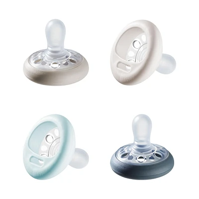 Sucette de Tommee Tippee imitant le sein (0-6 m, 4 pièces)