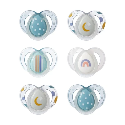 Sucette nocturne de Tommee Tippee – 6-18 mois, 6 unités