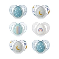 Sucette nocturne de Tommee Tippee – 6-18 mois, 6 unités