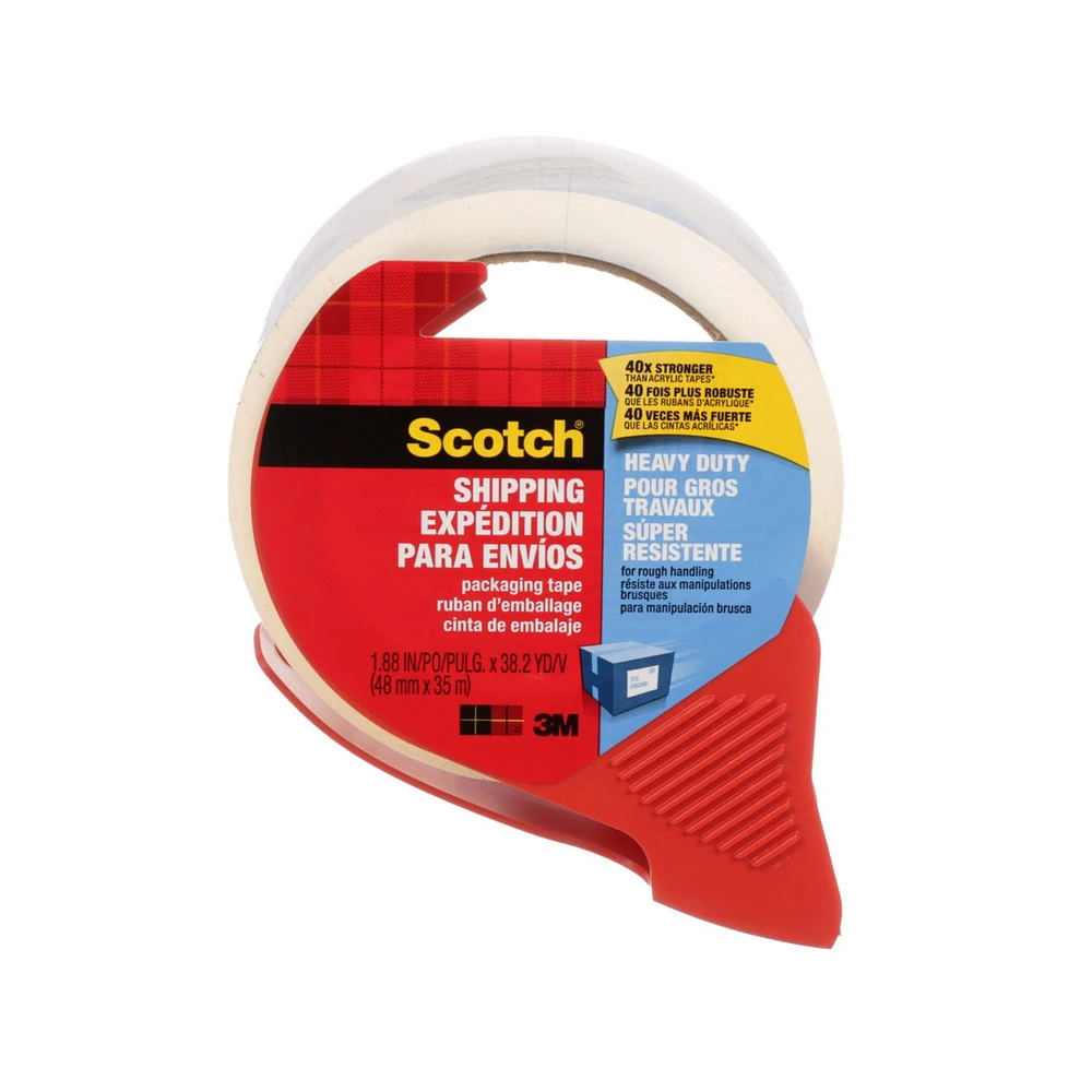 Scotch® Heavy Duty Shipping Packaging Tape 3850S-RD-ESF, Scotch® Tape 3850S-RD-ESF