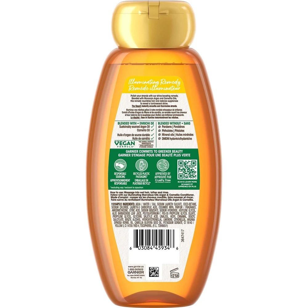 Garnier Whole Blends Marvelous Shampoo, 650 mL