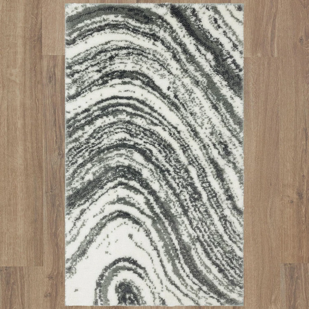 HomeTrend Agate Polyester Bath Mat 20"x34", Agate Bath Mat 20x34