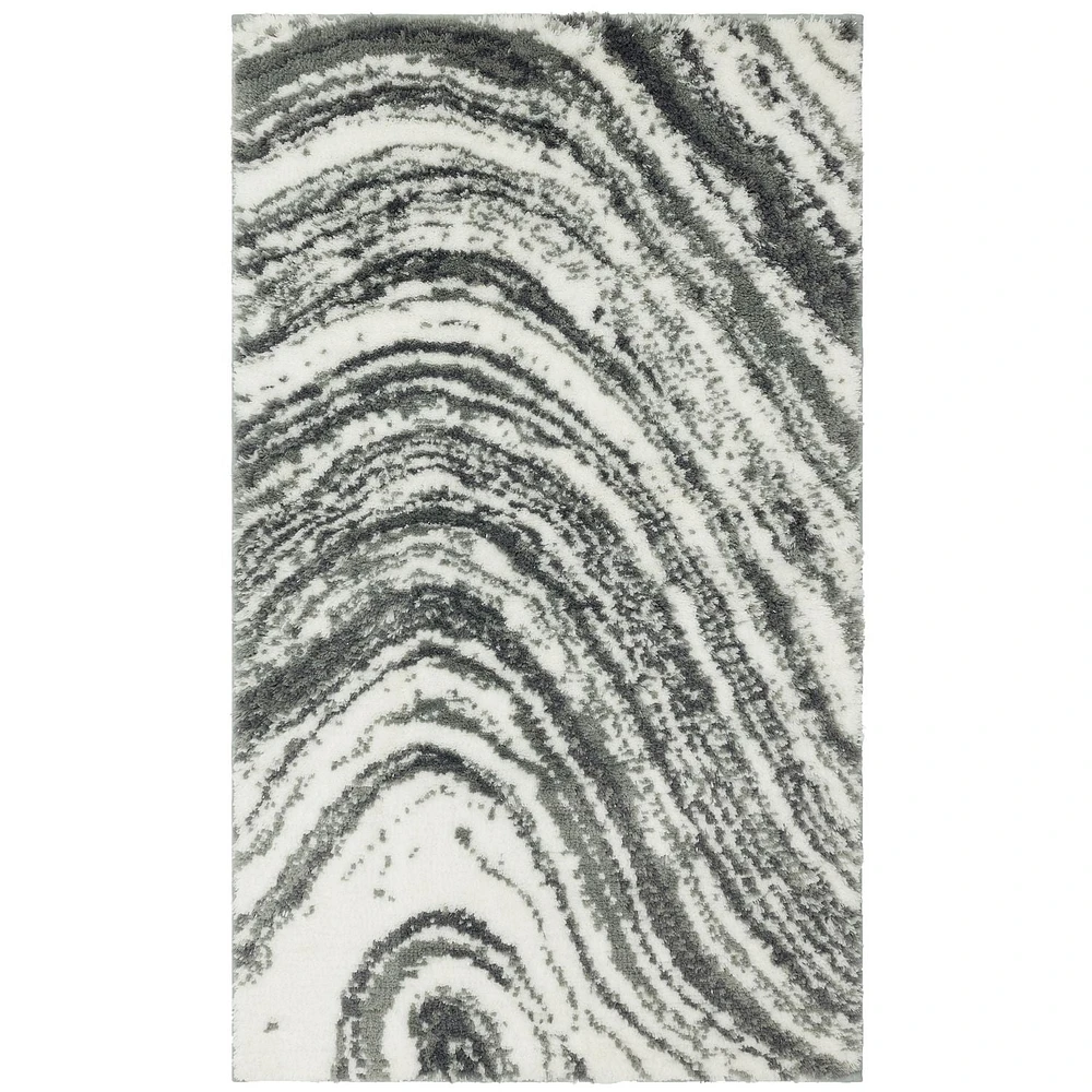 HomeTrend Agate Polyester Bath Mat 20"x34", Agate Bath Mat 20x34